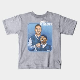 Jared Goff & Amon-Ra St. Brown Detroit Step Brothers Kids T-Shirt